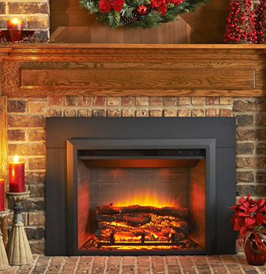 Gel Fireplace Logs can Transform an Unused Fireplace