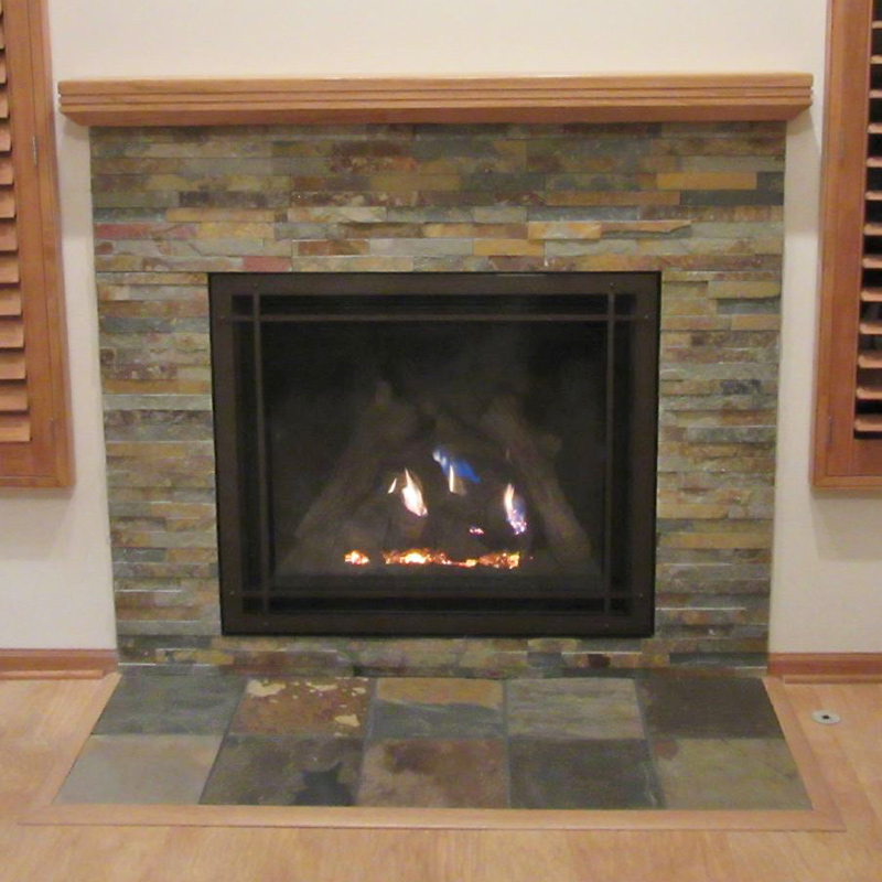 Custom Fireplace Installation