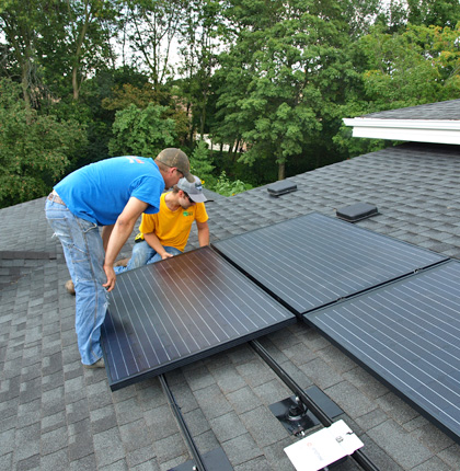 solar panel installation in janesville wi