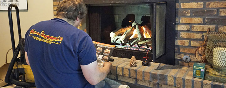 pro gas fireplace installation