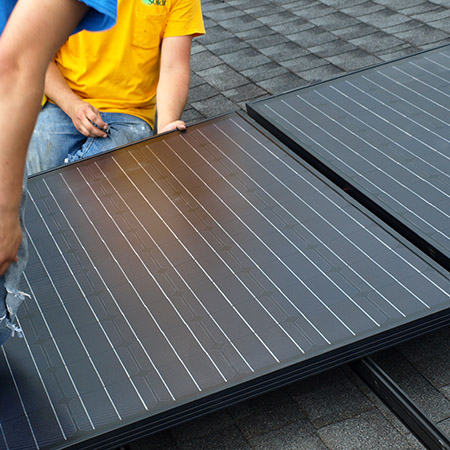 Solar Panels Burlington Fireplace and Solar