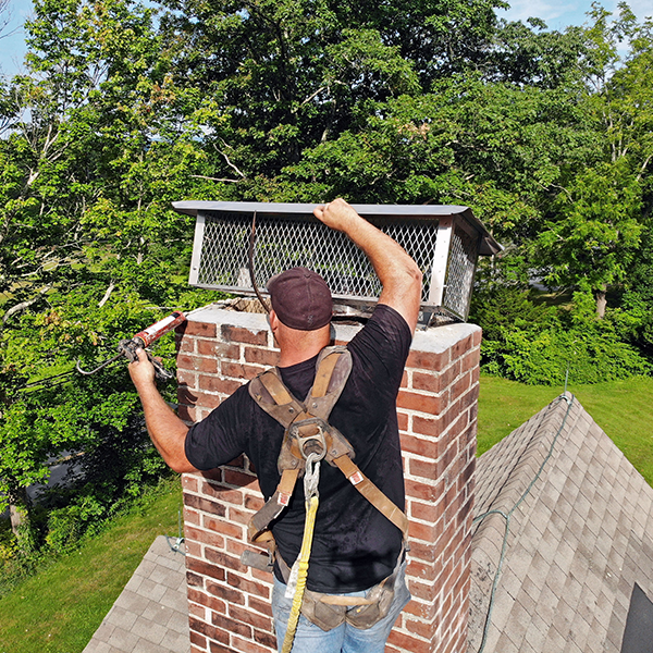 Professional chimney cap installation in Pewaukee WI