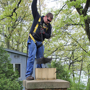 Wood chimney sweep cleaning: $249.95 (normally $325)