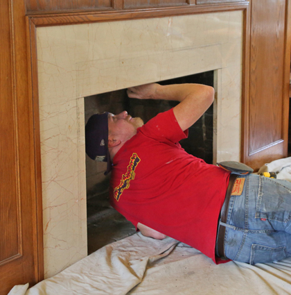 inspection of smoke chamber - Kenosha Wisconsin