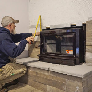 new wood fireplace insert in Greendale WI