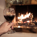 wine with fireplace in Burlington WI