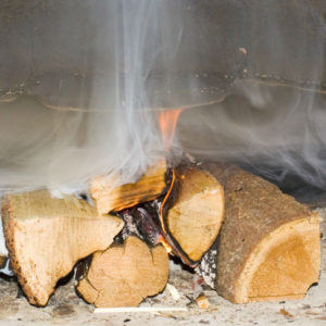 burning the wrong kind of firewood