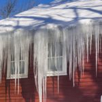 signs of ice dams, janesville wi