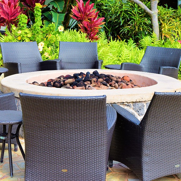 backyard fire pit safety, burlington wi