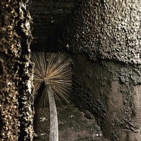 chimney creosote clean up, sussex wi