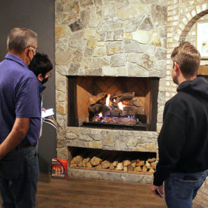 fireplace installation in Burlington WI