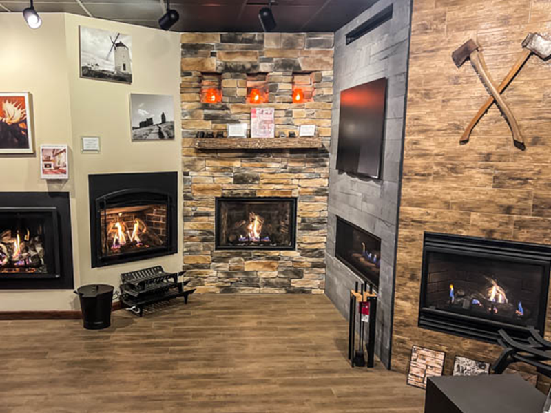 Fireplace Shop near Waukesha WI offers Gas Fireplaces, Wood Burning Fireplaces, New Fireplaces