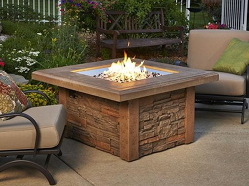 Mount Pleasant WI outdoor fireplace - fire pits - fire tables