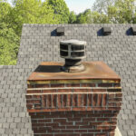 Rusted Chimney Chase Cover Repair in Walworth WI