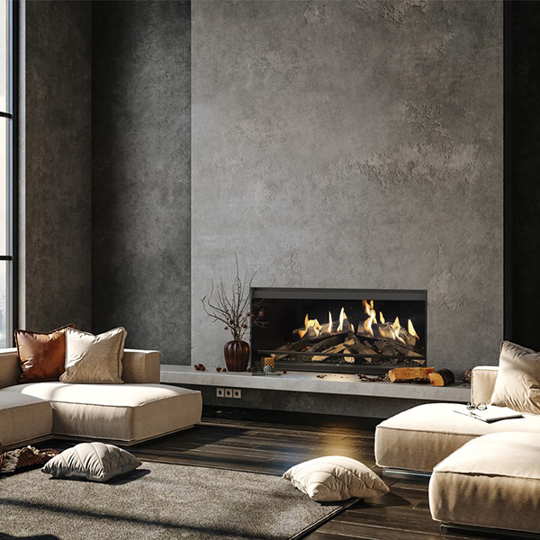 A rise in the popularity of electric fireplaces. Mendota E-One