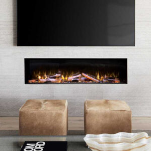 A rise in the popularity of electric fireplaces.
