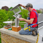 chimney cap repair and installations in Mount Pleasant WI