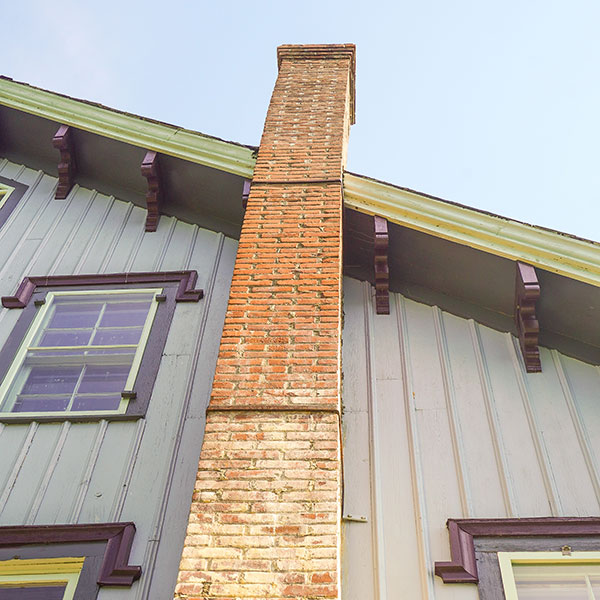 Leaning chimney repair in in Mount Pleasant WI
