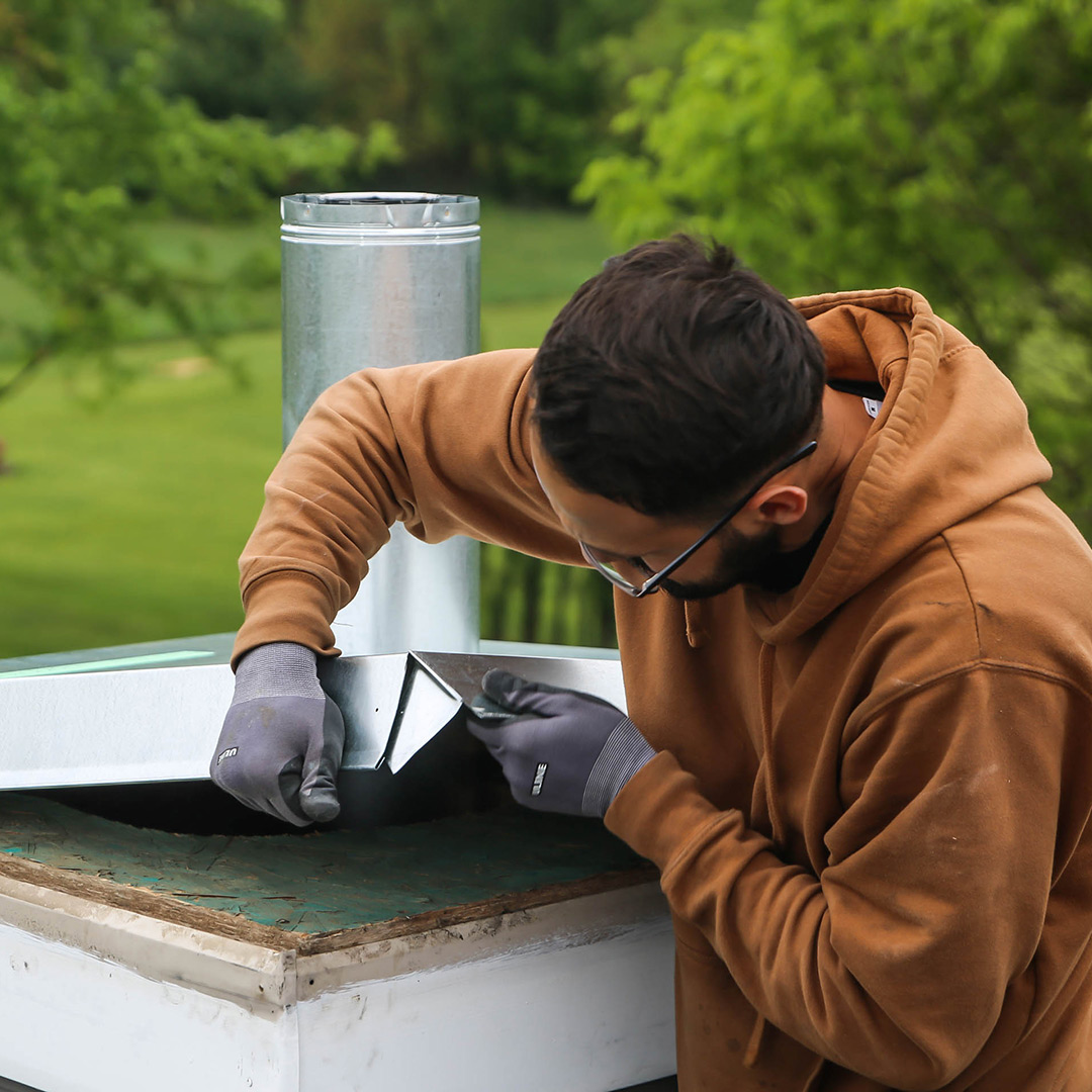 Chimney Cap & chase Cover Repairs in Kenosha WI
