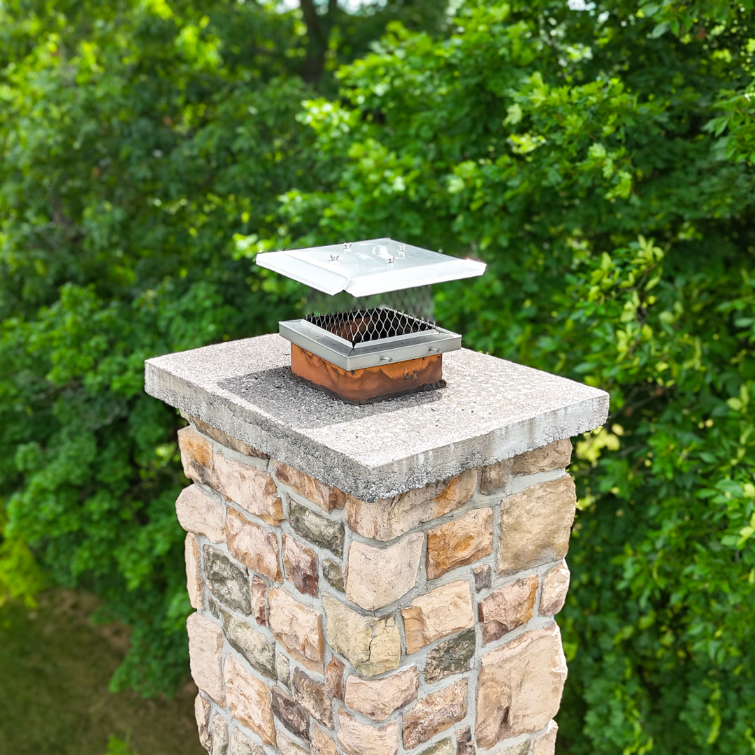 New Chimney Cap in Kenosha WI
