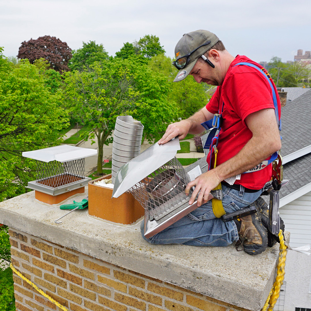 Full Service Chimney sweep services and inspections in Janesville WI