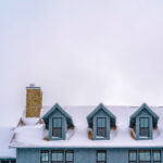 Freeze- thaw cycle on chimney masonry in Sussex, WI.