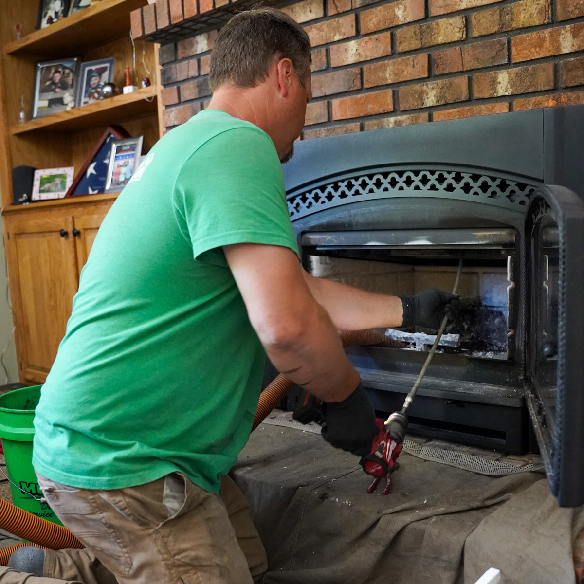 thorough chimney sweeping services, tichigan wi