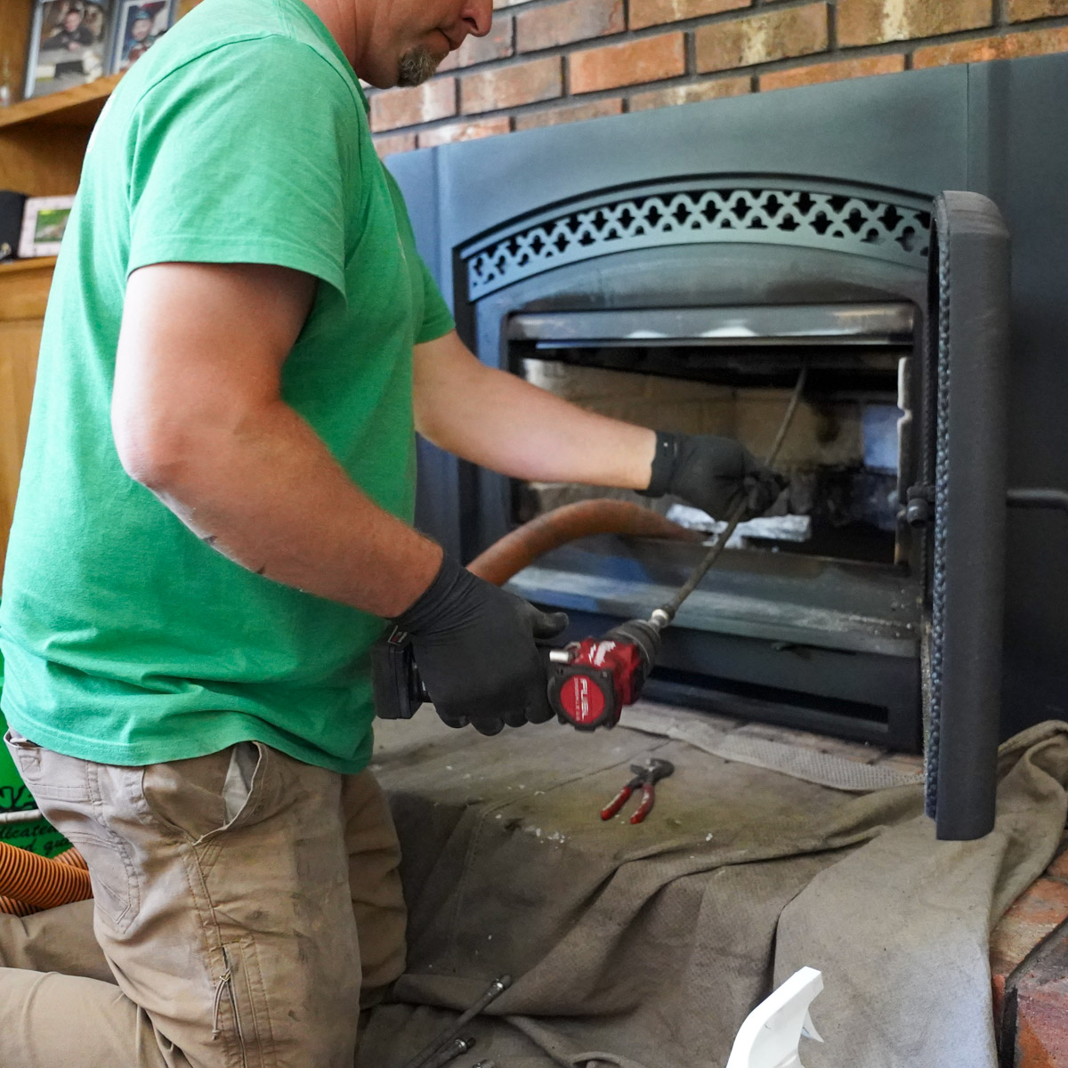 thorough chimney sweeping services, tichigan wi