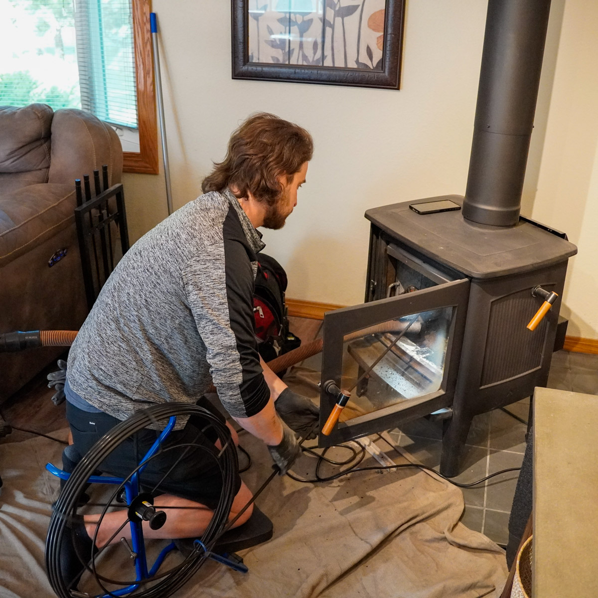 chimney sweep services, eagle lake wi