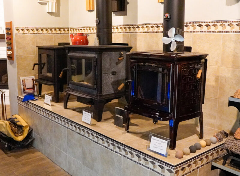 fireplace, stoves, and more at our Burlington WI Showroom
