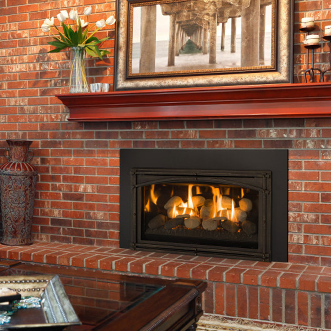 We install gas fireplace inserts in Lake Geneva WI