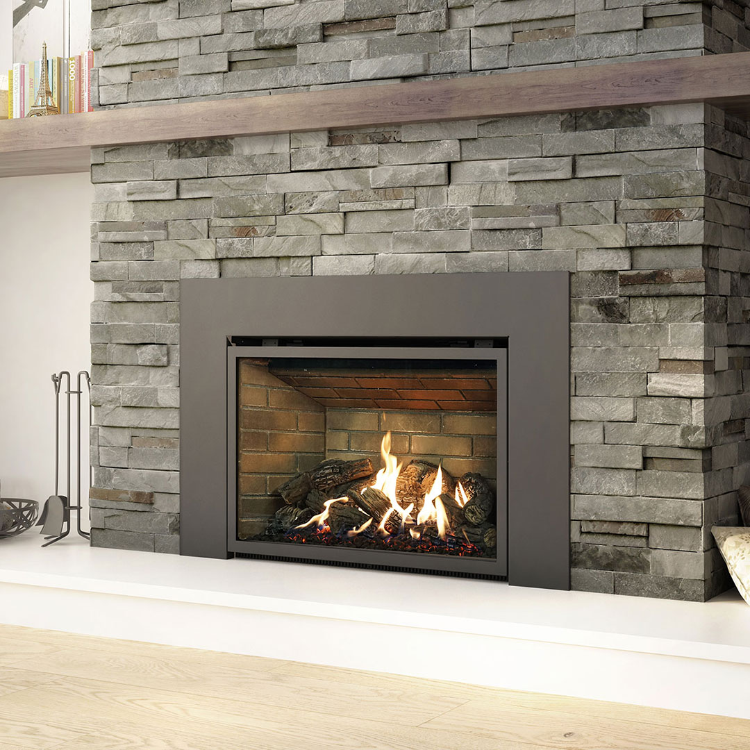 Gas fireplace installation in Lake Geneva, WI