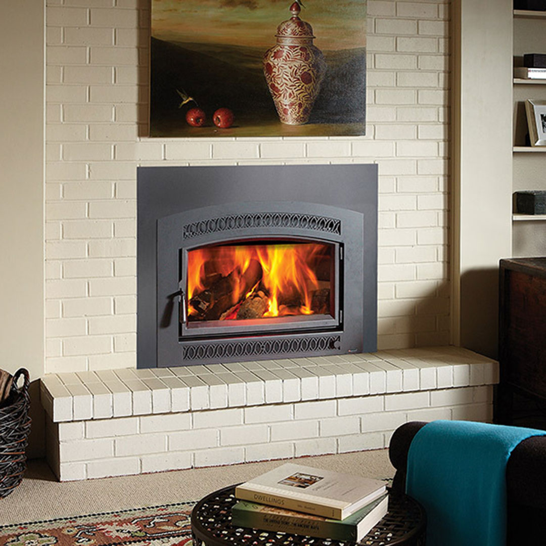 Installing pellet burning fireplace inserts in Lake Geneva WI