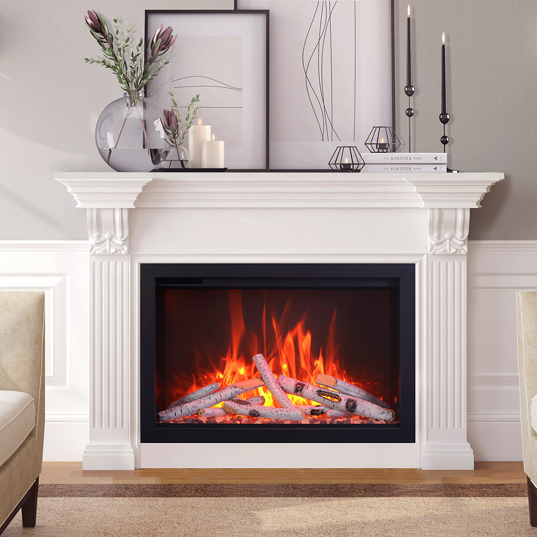 Installing new electric fireplace inserts in Pleasant Prairie, WI