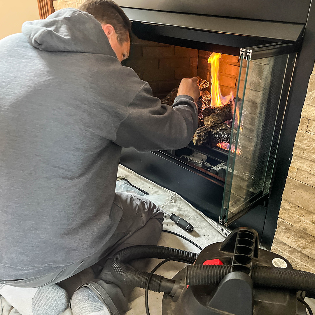 Chimney and fireplace service in Pleasant Prairie, WI
